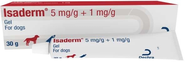 DECHRA ISADERM 5mg/g+1mg/g 30g 