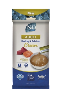 N&D OCEAN TEČNA POSLASTICA TUNA LOSOS 1kom 15g