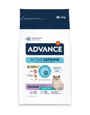 ADVANCE HAIRBALL ZA STERILISANE MAČKE 1,5kg