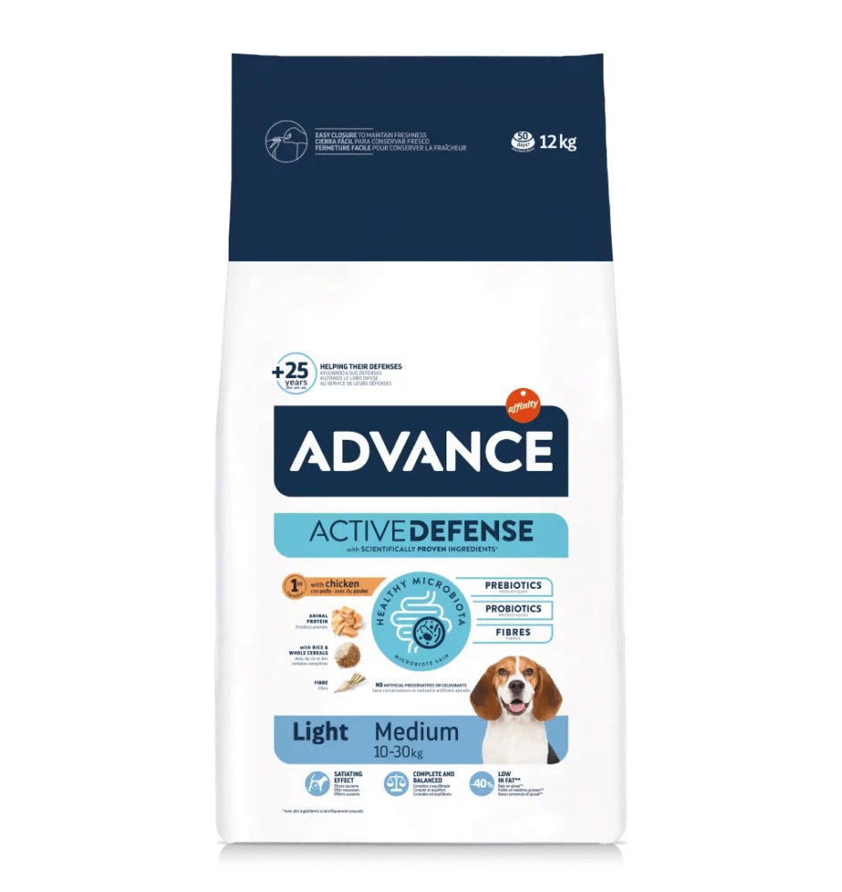 ADVANCE LIGHT MED/MAXI PILETINA 1kg
