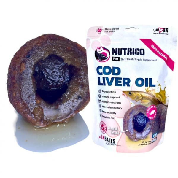 LK BAITS COD LIVER OIL S-M 170g