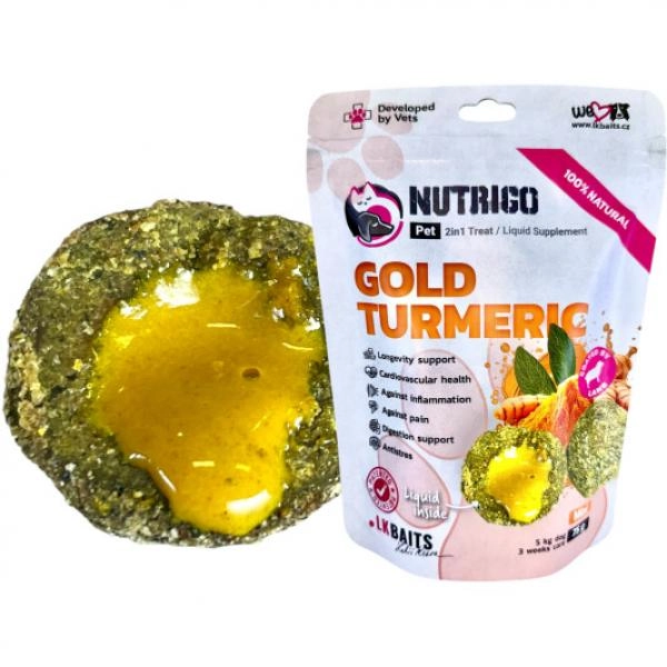 LK BAITS NUTRIGO GOLD TURMERIC MINI 75g
