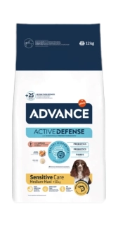 ADVANCE SENSITIVE LOSOS MED/MAXI 12kg