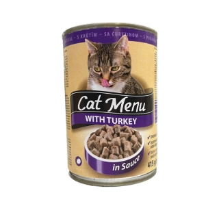 CAT MENU ĆURETINA 415g