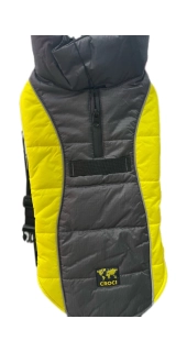 CROCI JAKNICA SIVO/ŽUTA 45cm