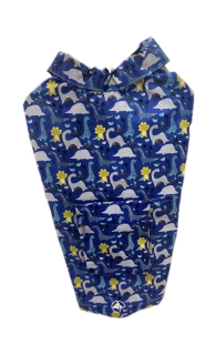 CROCI KABANICA PLAVA DINOSAURUSI 45cm