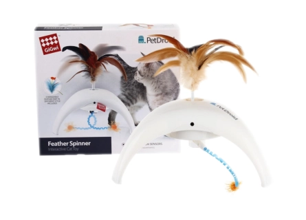 GIGWI PETDROID FEATHER SPINNER 18x18x10cm