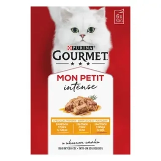 GOURMET MON PETIT ĆURKA,PILE,PATKA 6x50g
