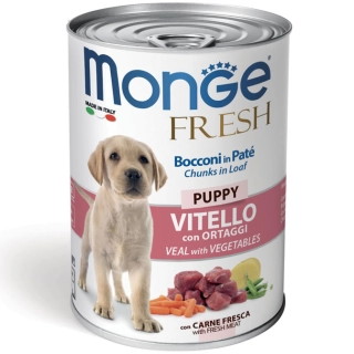 MONGE FRESH PUPPY TELETINA POVRĆE 400g