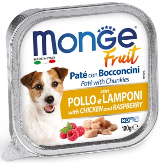 MONGE FRUIT PILETINA MALINA 100g