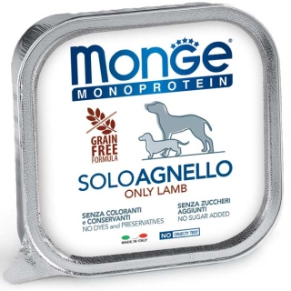 MONGE MONOPROTEIN JAGNJETINA 150g