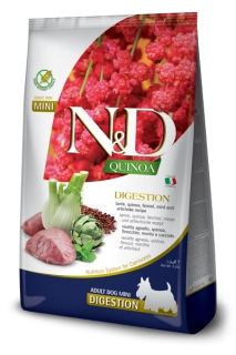 N&D MINI DIGESTION JAGNJETINA KINOA 800g