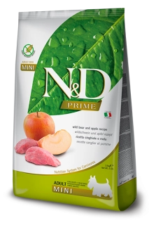 N&D PRIME MINI ADULT DIVLJA SVINJA JABUKA 800g