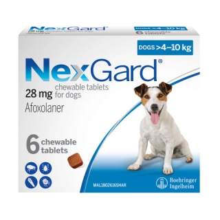 NEXGARD ZA PSE 4-10kg 1kom