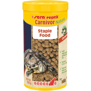 SERA REPTIL CARNIVOR NATURE 310g/1000ml