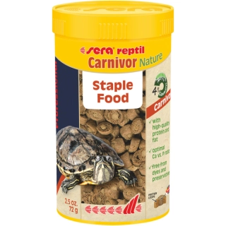 SERA REPTIL CARNIVOR NATURE 72g/250ml