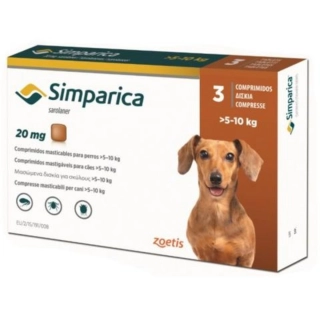 SIMPARICA 5-10kg 1kom