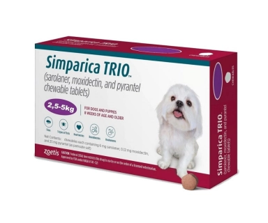 SIMPARICA TRIO 2,5-5kg 1kom