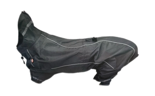 TRIXIE KABANICA 4 NOGAVICE CRNA 55cm