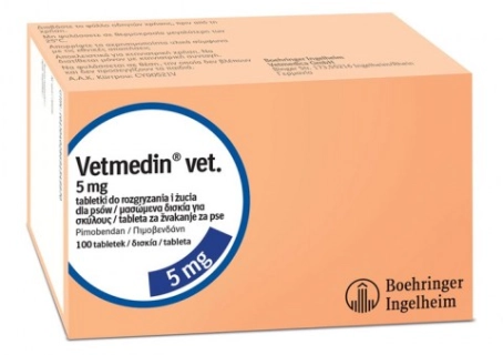 VETMEDIN 5mg 10 tableta
