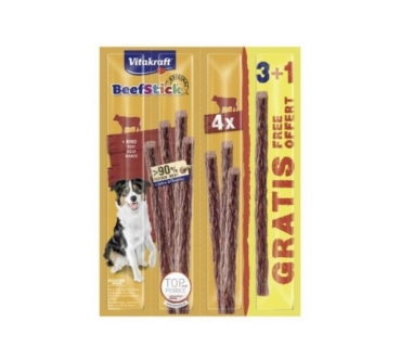 VITAKRAFT BEEF STICK GOVEDINA 3+1 gratis 48g