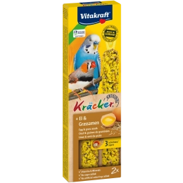 VITAKRAFT KRACKER JAJA I SEME TRAVE 2kom 54g