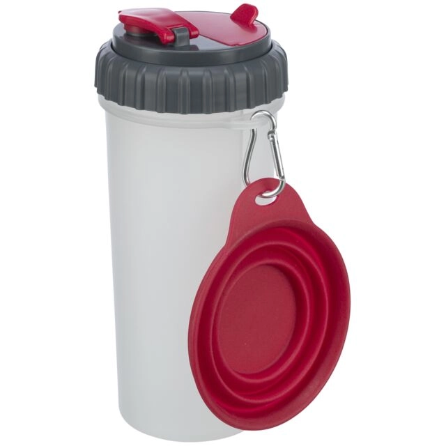 TRIXIE 2u1 FLAŠICA ZA HRANU I VODU 2×0.35 l/ø 11×23 cm