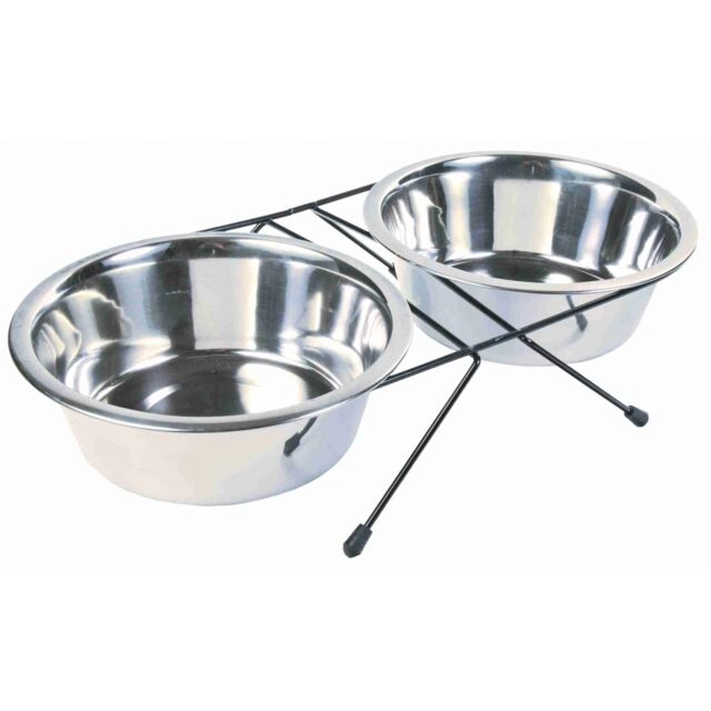 TRIXIE SET METALNIH ČINIJA 1,8L 