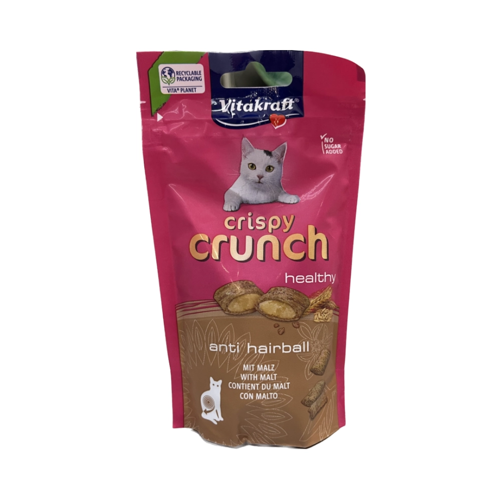 VITAKRAFT CRISPY CRUNCH ANTI HAIRBALL  60g